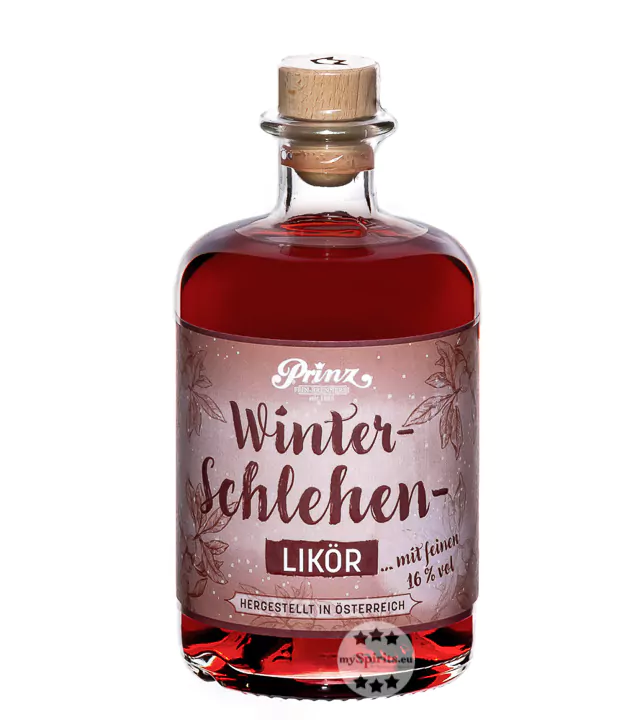 prinz winter schlehen likoer 05 liter 2 - Die Welt der Weine