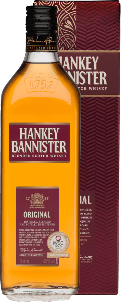 Hankey Bannister Original Blended Scotch Whisky 1l - Die Welt der Weine