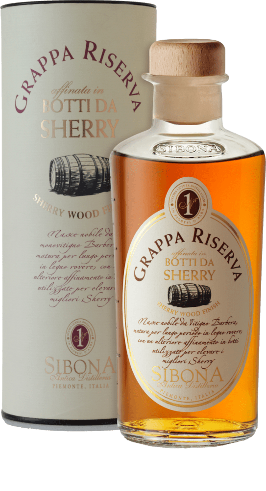 Sibona Grappa Riserva Botti da Sherry 1 - Die Welt der Weine