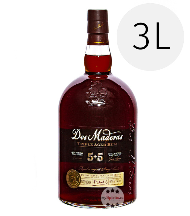 dos maderas 5 5 px triple aged rum 3l 1 - Die Welt der Weine