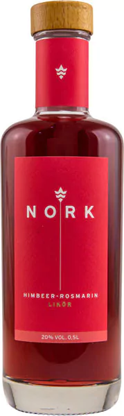 nork himbeer rosmarin likoer 05 l 20 vol - Die Welt der Weine