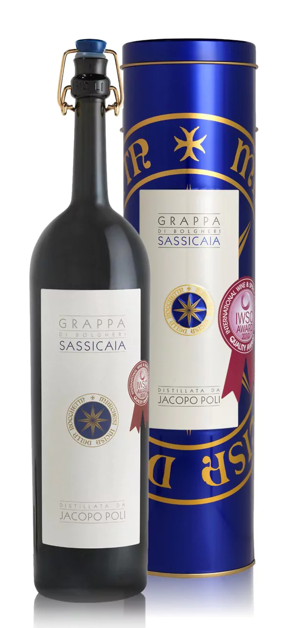 poli grappa sassicaia selezione 0 5 l 1365 10 - Die Welt der Weine