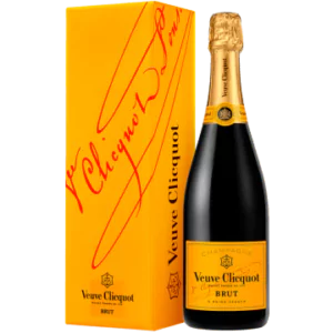 veuve clicquot brut carte jaune champagner mit etui - Die Welt der Weine