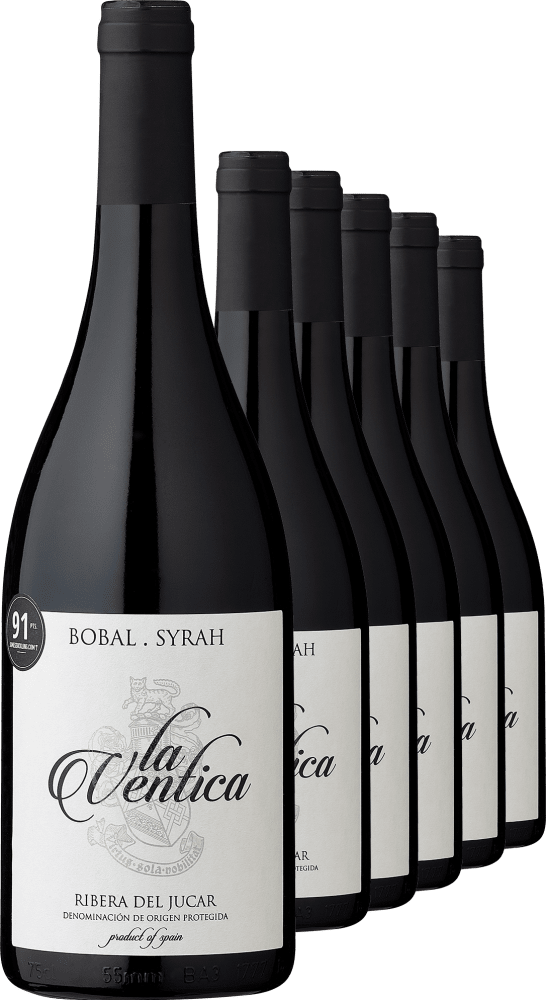 2019 La Ventica Bobal Syrah im 6er Vorratspaket - Die Welt der Weine