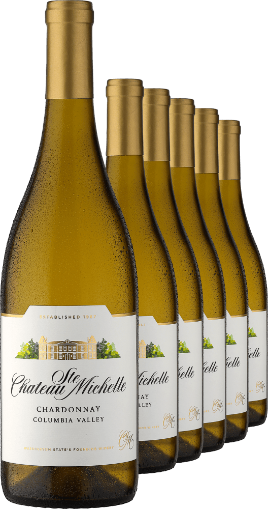 2021 Chateau Ste. Michelle Columbia Valley Chardonnay im 6er Vorratspaket - Die Welt der Weine