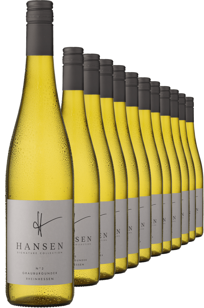 2022 HANSEN Signature Collection N°2 Grauburgunder im 12er Vorratspaket - Die Welt der Weine