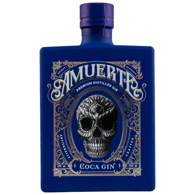 617225 amuerte coca leaf gin blue edition 11307 - Die Welt der Weine