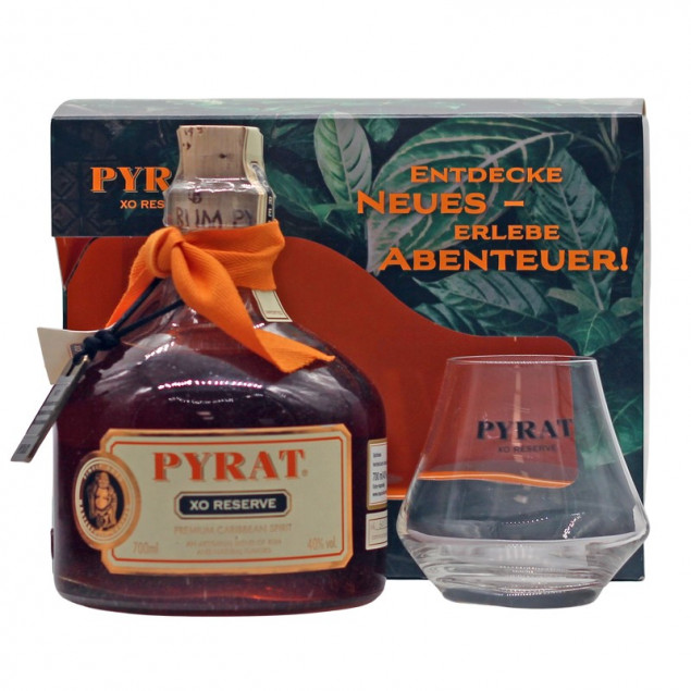 6350352 pyrat xo reserve rum geschenkset mit tumbler 11678 - Die Welt der Weine