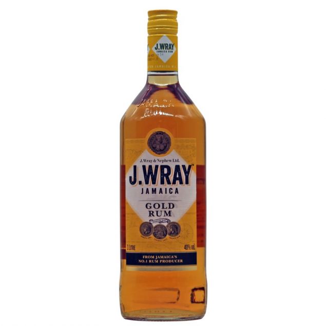 635290 j wray gold jamaica rum 1 liter 10945 - Die Welt der Weine