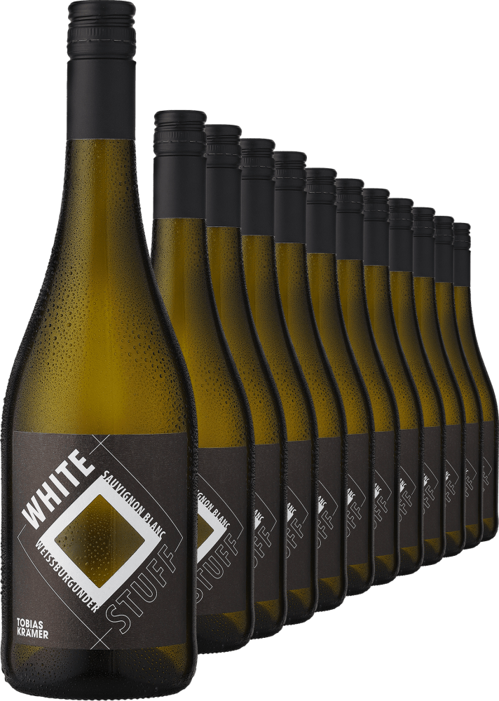 66 PAKET Kraemer White Stuff Weissburgunder Sauvignon Blanc 2022 - Die Welt der Weine