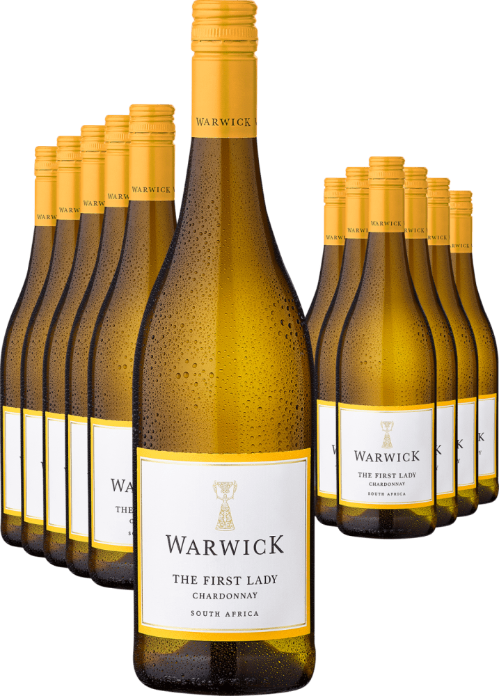 66 PAKET Warwick Estate The First Lady Chardonnay 2021 - Die Welt der Weine