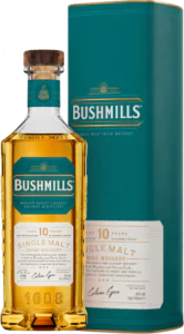 Bushmills 10 Years Old Single Malt Irish Whiskey in Geschenkverpackung - Die Welt der Weine