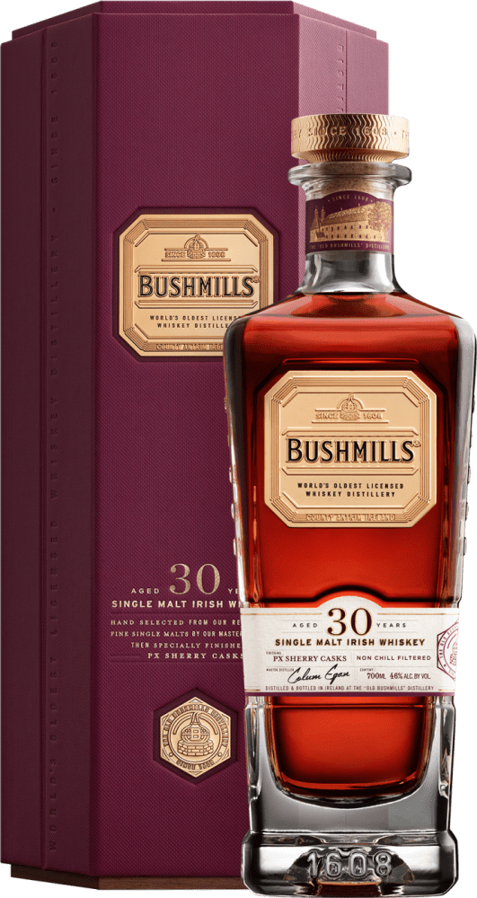 Bushmills 30 Years Old Single Malt Irish Whiskey - Die Welt der Weine