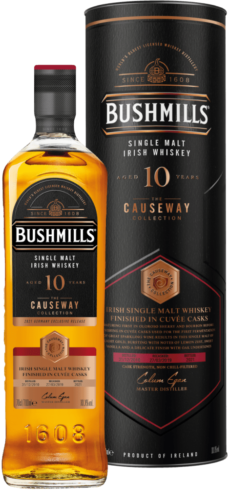 Bushmills Causeway Collection 10 Years Single Malt Irish Whiskey - Die Welt der Weine