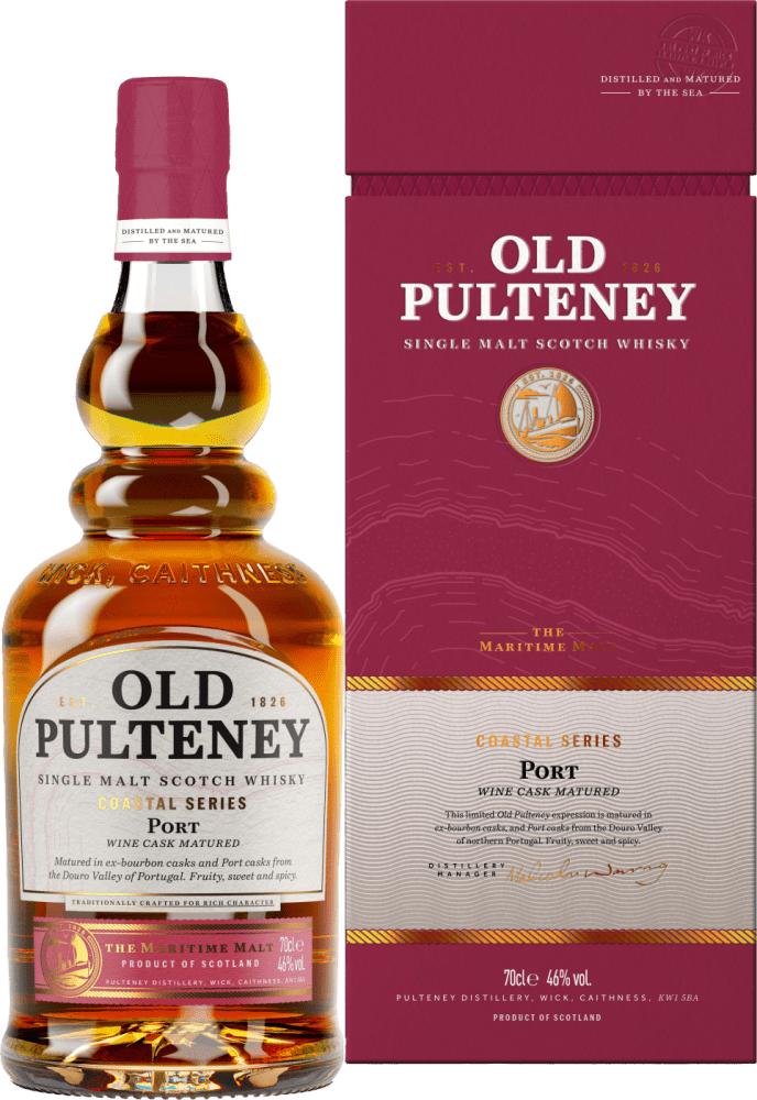 Old Pulteney Coastal Series Port Cask Single Malt Scotch Whisky 1 - Die Welt der Weine