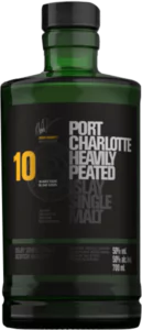 Port Charlotte 10 Year Old Heavily Peated Islay Single Malt Scotch Whisky - Die Welt der Weine