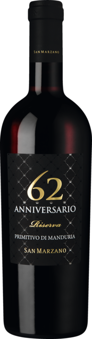 anniversario 62 primitivo di manduria riserva - Die Welt der Weine