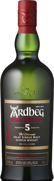 ardbeg islay single malt scotch whsiky wee beastie 5 years 474 vol 07 l - Die Welt der Weine