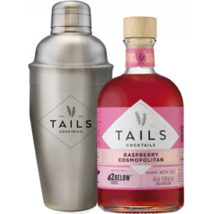 day drinking set tails raspberry cosmo shaker tails - Die Welt der Weine