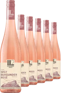 2019 Markgraeflich Badisches Weinhaus Elfhundertzwoelf Spaetburgunder Rose im 6er Vorratspaket - Die Welt der Weine