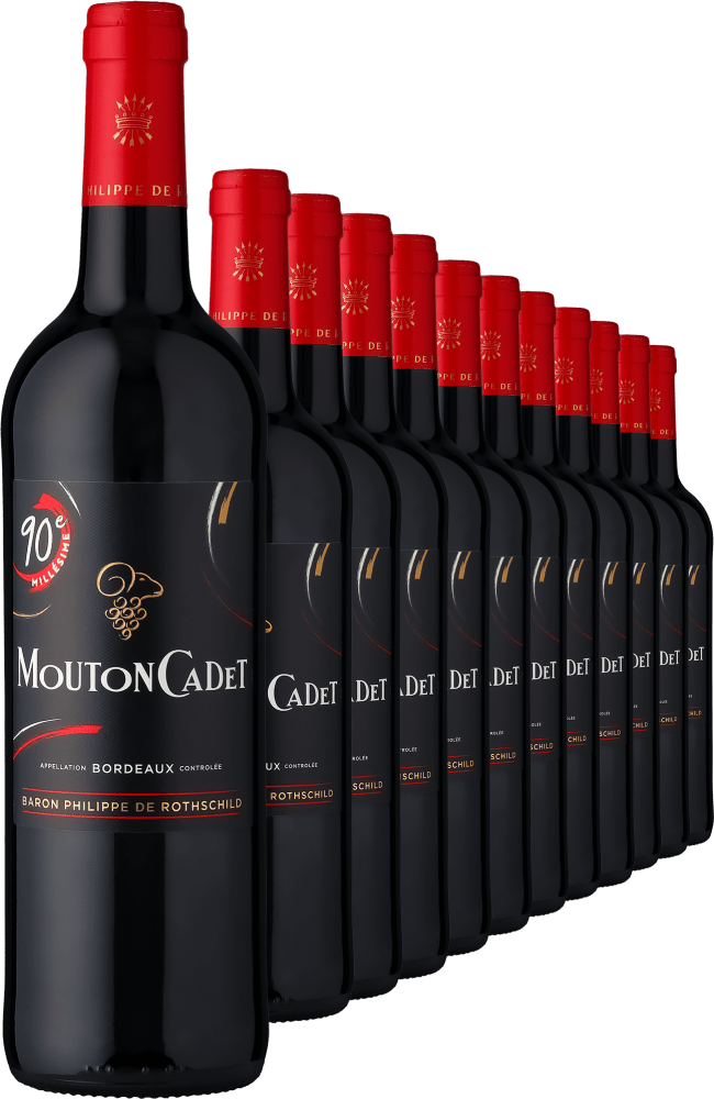 2020 Rothschild Mouton Cadet Rouge im 12er Vorratspaket - Die Welt der Weine