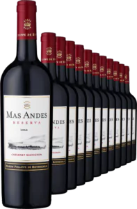 2022 Rothschild Mas Andes Reserva Cabernet Sauvignon im 12er Vorratspaket - Die Welt der Weine