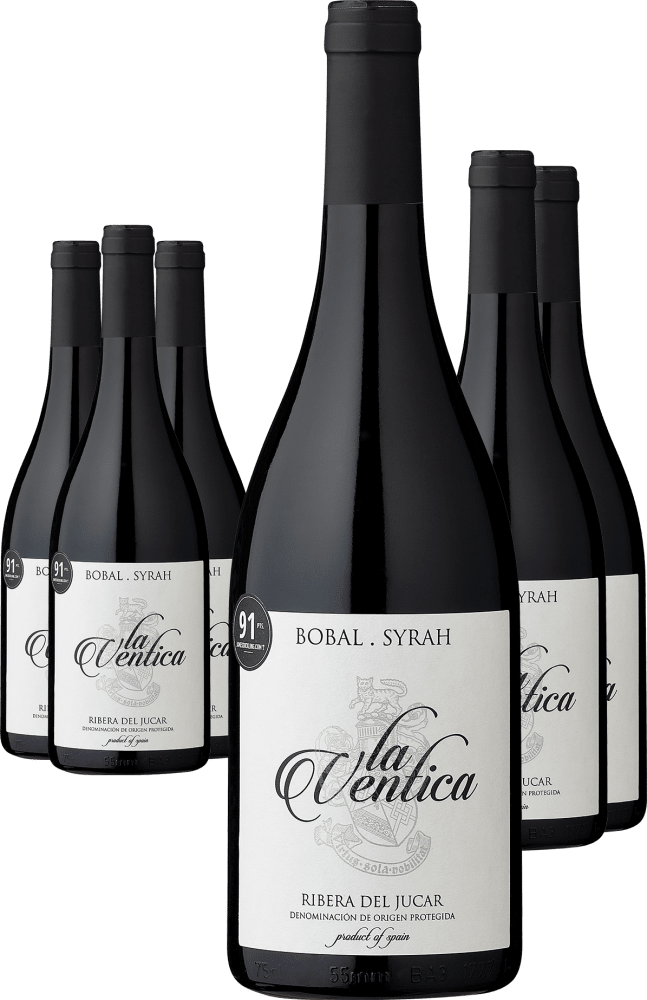 33 PAKET La Ventica Bobal Syrah 2019 - Die Welt der Weine