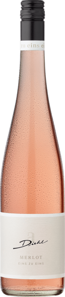 A. Diehl Merlot eins zu eins Rose - Die Welt der Weine