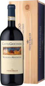 CastelGiocondo Brunello di Montalcino 15l Magnumflasche in der Holzkiste - Die Welt der Weine