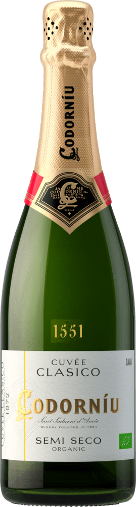 Codorniu Clasico Cava Semi Seco Bio - Die Welt der Weine