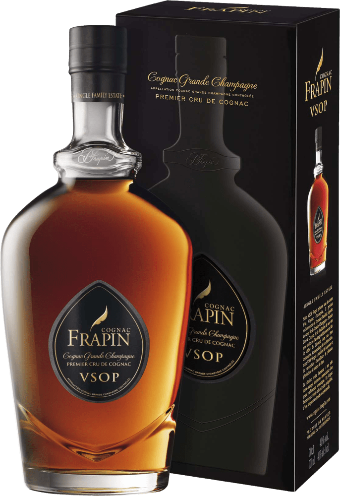 Cognac Frapin V.S.O.P. in Geschenkverpackung - Die Welt der Weine