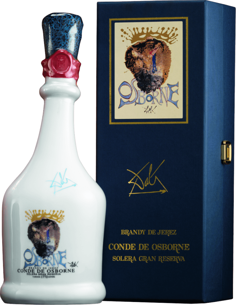 Conde de Osborne Dali­ Brandy de Jerez Solera Gran Reserva in Geschenkverpackung 1 - Die Welt der Weine