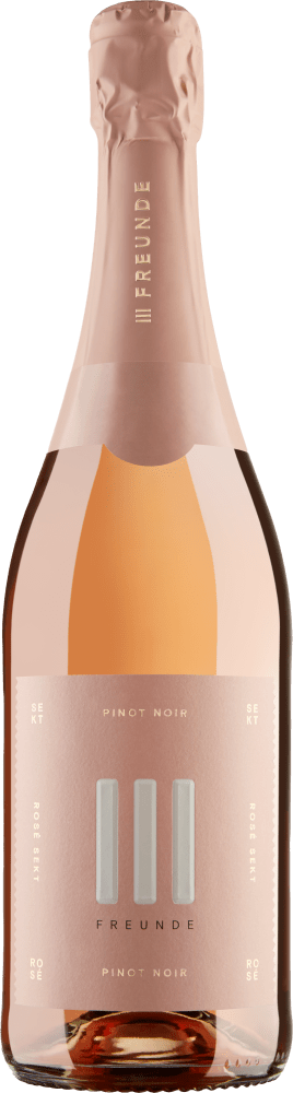 III Freunde Pinot Noir Rose Sekt - Die Welt der Weine