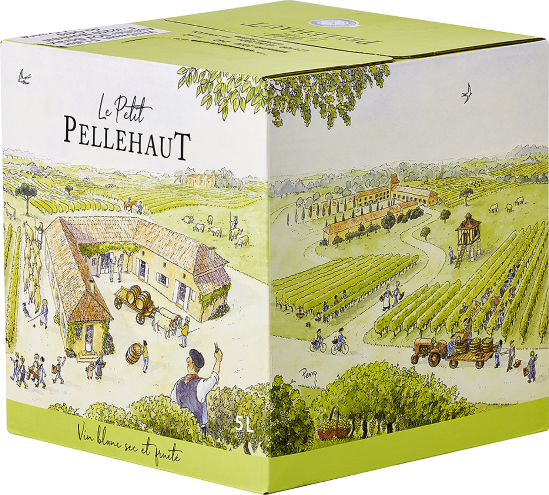 Le Petit Pellehaut Blanc 5l Bag in - Die Welt der Weine