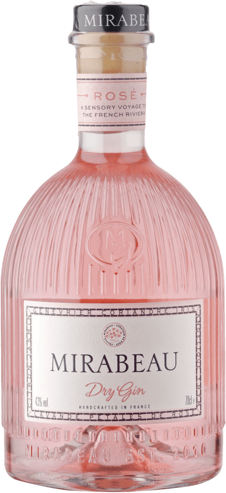 Mirabeau Dry Rose Gin 07l - Die Welt der Weine