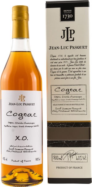 jean luc pasquet cognac xo grande champagne 40 vol 07 l - Die Welt der Weine