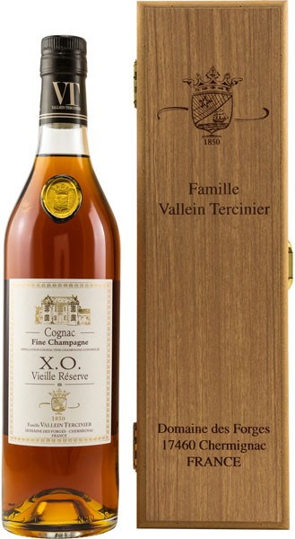 vallein tercinier fine champagne cognac xo vieille reserve 40 vol 07 l - Die Welt der Weine